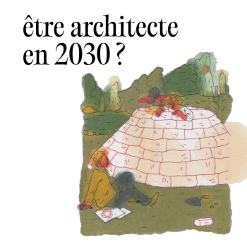 Architectures Wallonie-Bruxelles Inventaires #4 2020-2023 © Uberknackig (graphisme), Aurélie William Levaux (illustration)