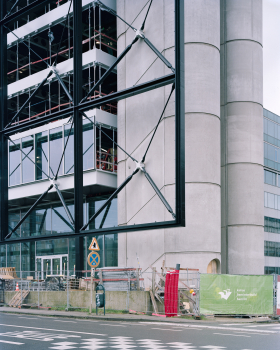 Frame, Brussels, 2018, Baukunst. Vue de chantier. Image Maxime Delvaux, 2024. / Romain Cavallin, 2024