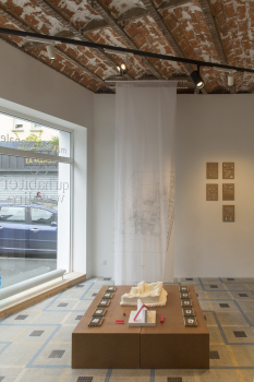 Vue de l'exposition, Ce qu'habiter veut dire, ICA © Benoit Chailleux