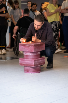 Esque, ACROSS collective exhibition © Romy Berger 