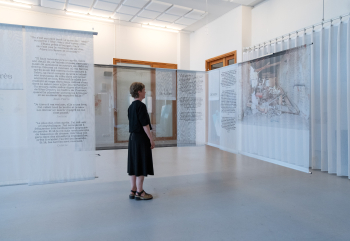 Vue d'exposition, Fluctuations, Delta, Namur © ICA. Photo : Romy Berger