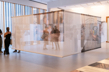 Vue d'exposition, Fluctuations, Delta, Namur © ICA. Photo : Romy Berger