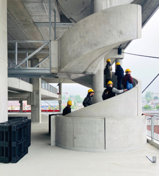 Visites des projets avec le comité de rédaction © Cécile Vandernoot