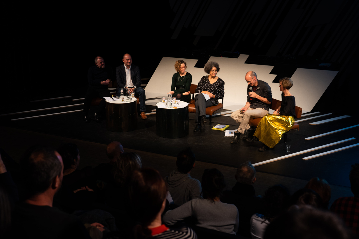 Benoît Moritz, Joël Polus, Aline Verbist, Chantal Dassonville, Olivier Bastin et Audrey Contesse