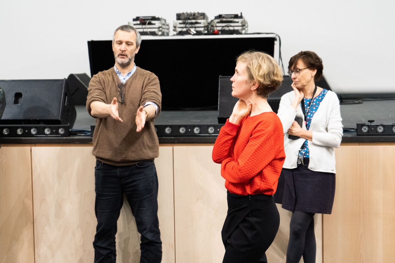 Ghislain André, Audrey Contesse et Bernadette Bonnier