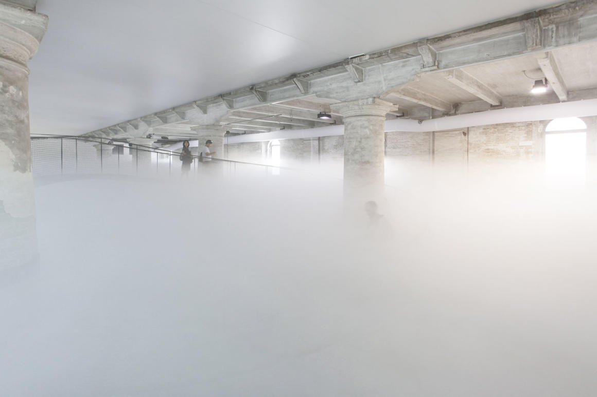 Transsolar & Tetsuo Kondo Architects, Cloudscapes, Venice Architecture Biennale, 2010. © Tetsuo Kondo