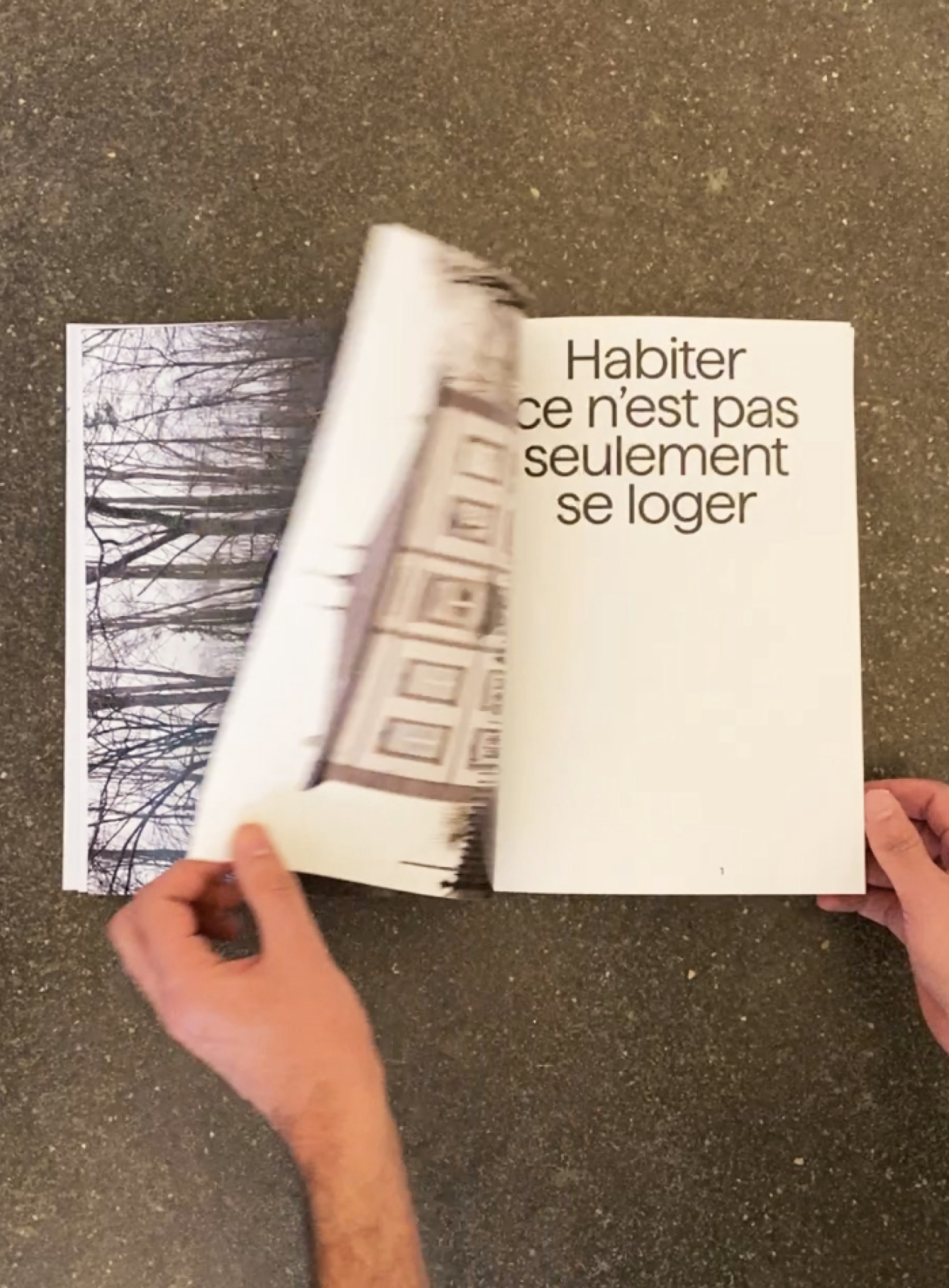 Publication de l'ouvrage Ce qu'habiter veut dire, 2023