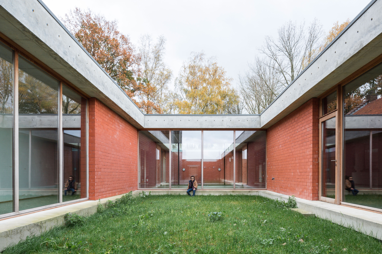 Ecole de Bornival, LRArchitectes © Nicolas Da Silva Lucas