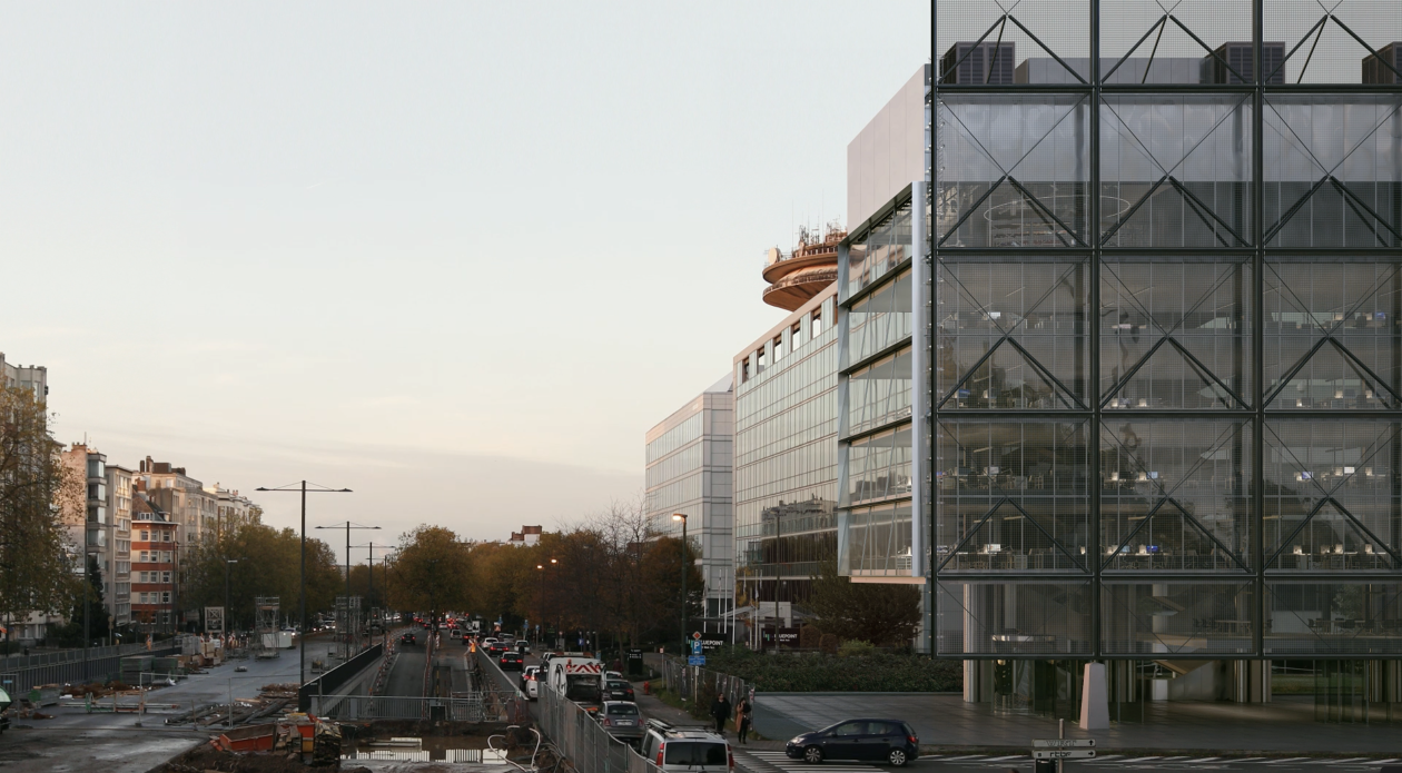 © Frame, Brussels, 2018, Baukunst. © Maxime Delvaux, Olivier Campagne