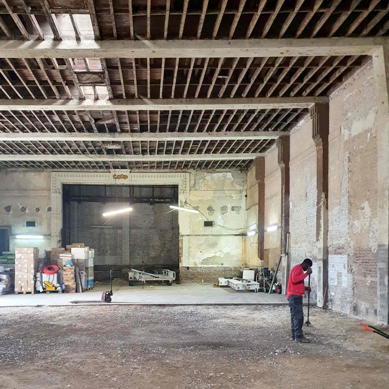 Photo de chantier © Czvek Rigby