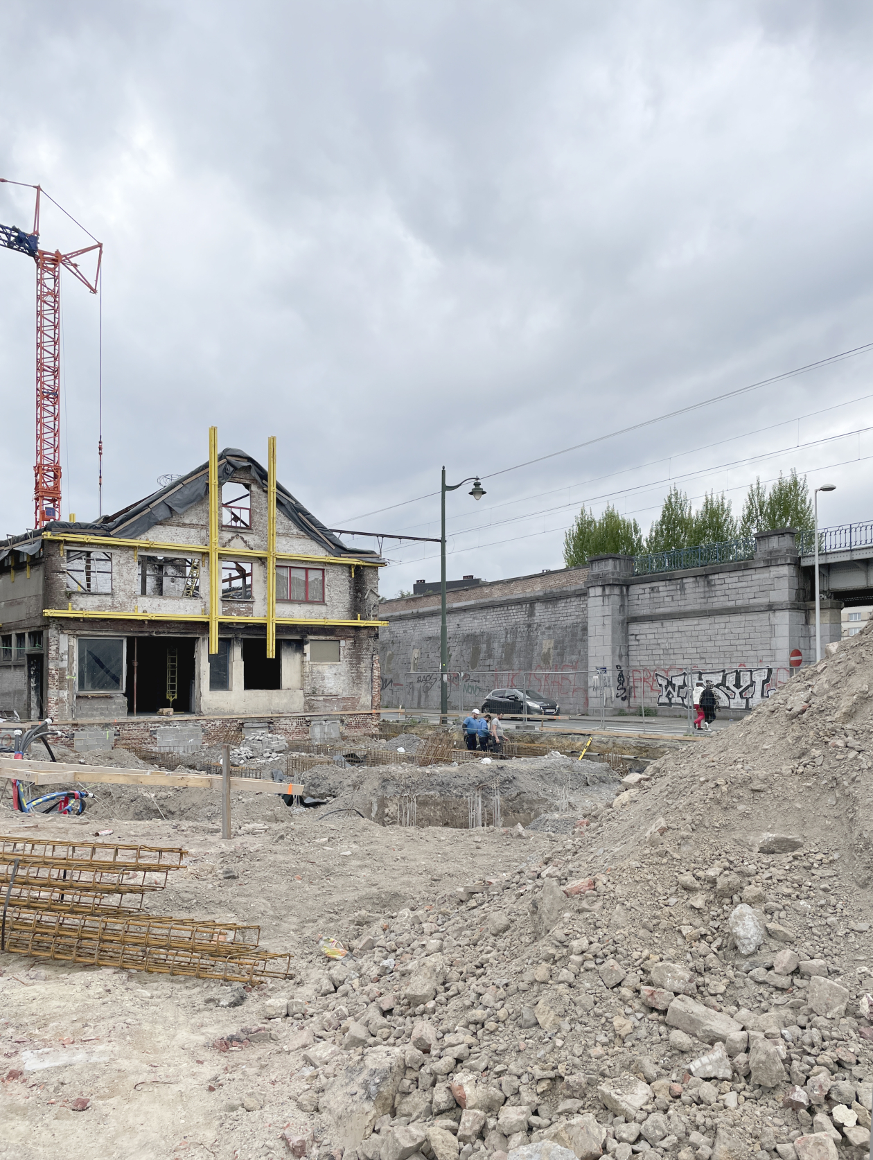 Photo de chantier © Czvek Rigby