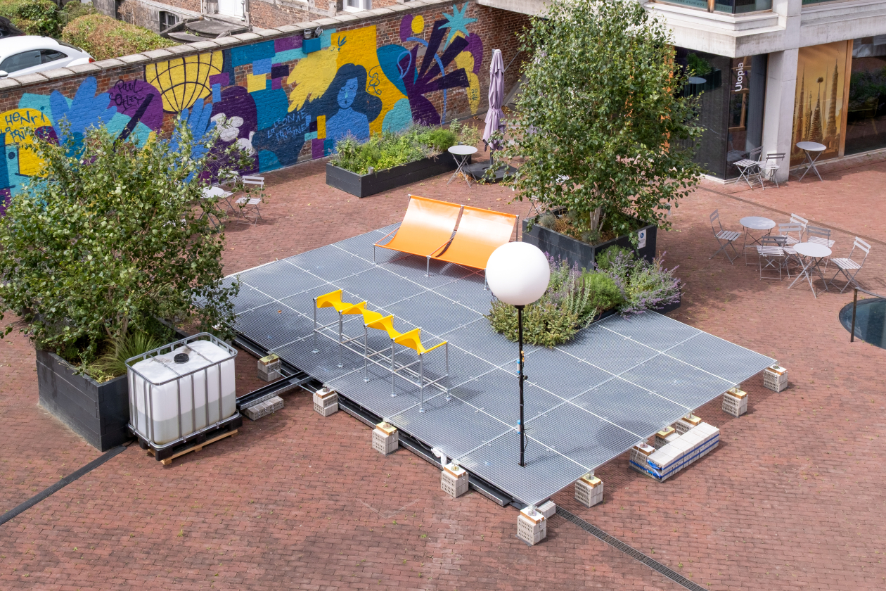 Make it rain, Mundaneum © Romy Berger