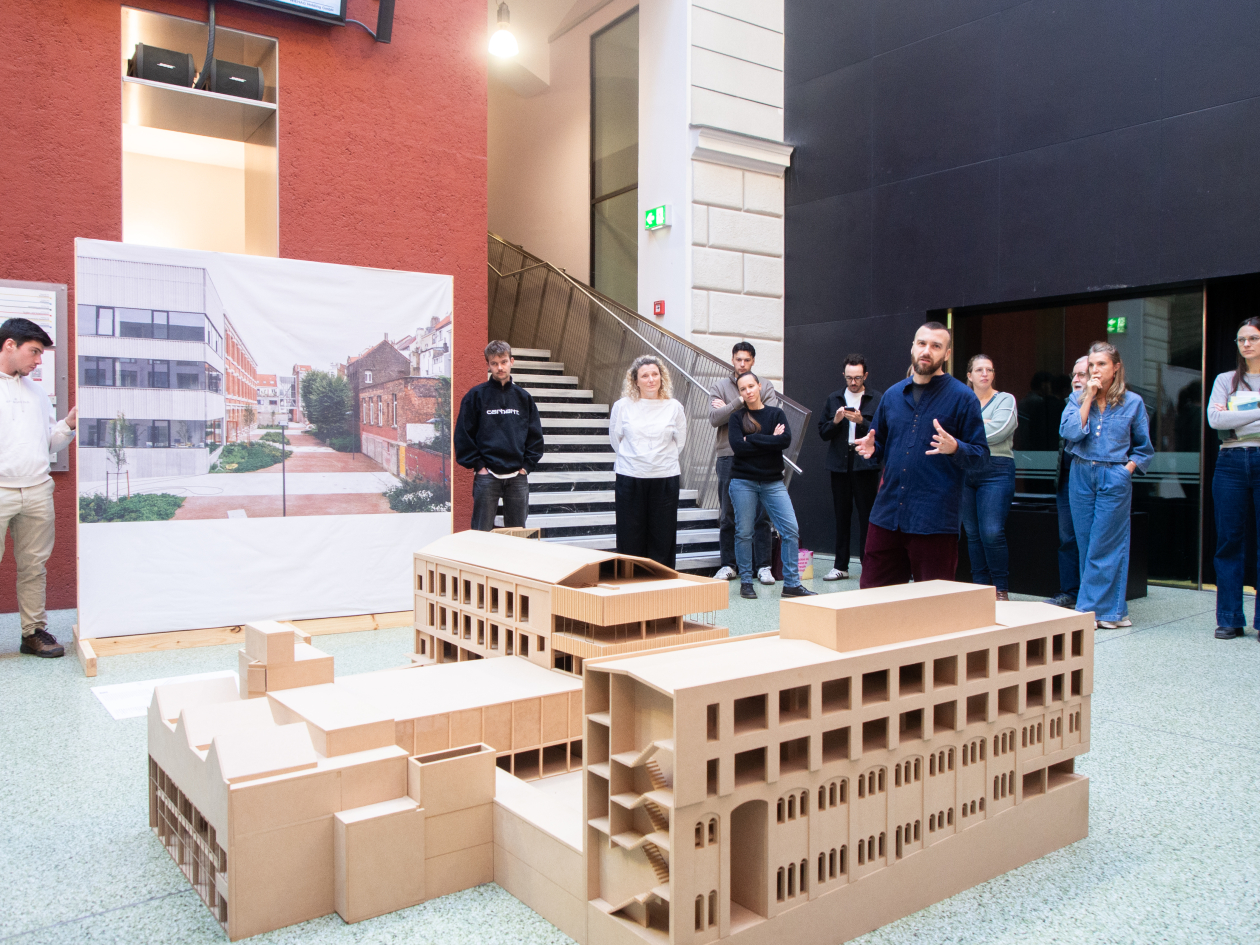 Vue d'exposition, Réappropriations, TU Graz