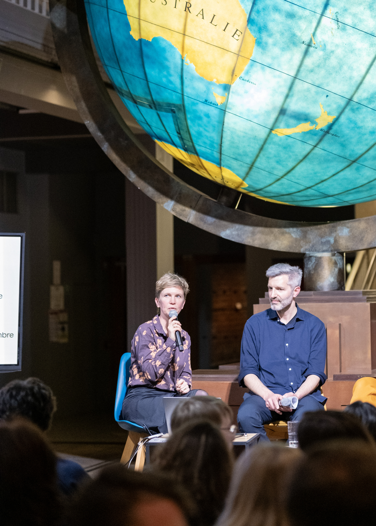 Paul Otlet, Bird's-eye view of the schematic plan of Mundaneum. 1935