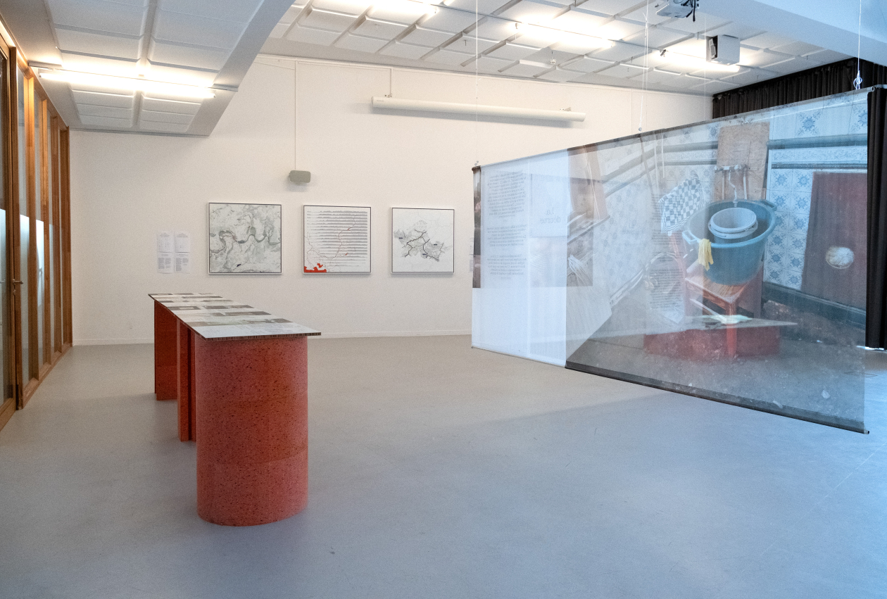 Vue d'exposition, Fluctuations, Delta, Namur © ICA. Photo : Romy Berger