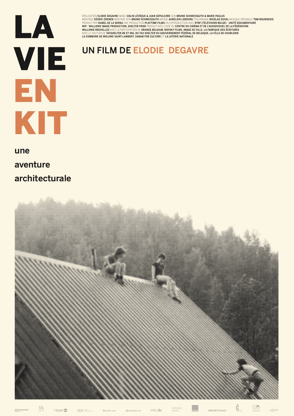 La vie en kit - affiche. Réal : E. Degavre
