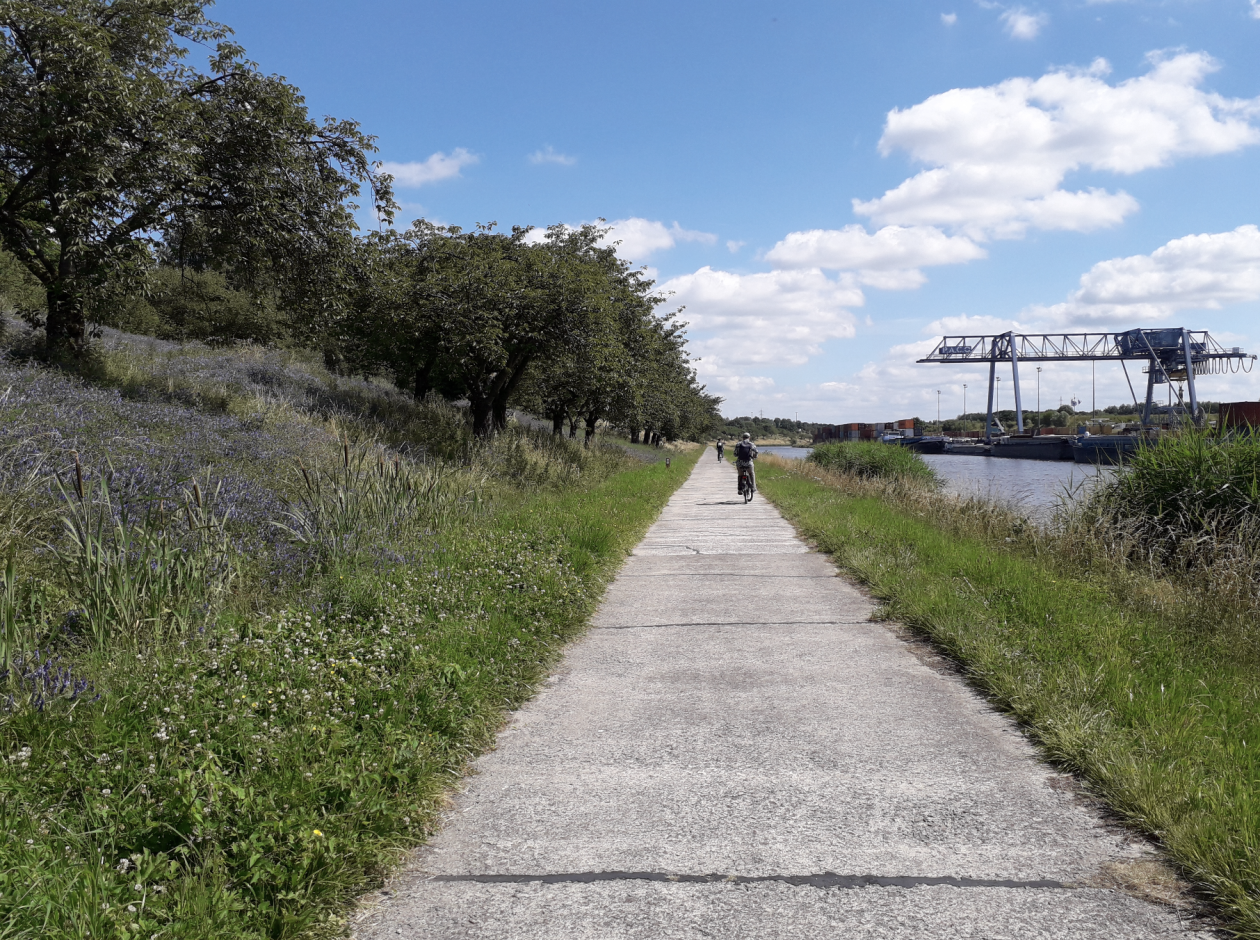 Arpentage au fil de l'eau