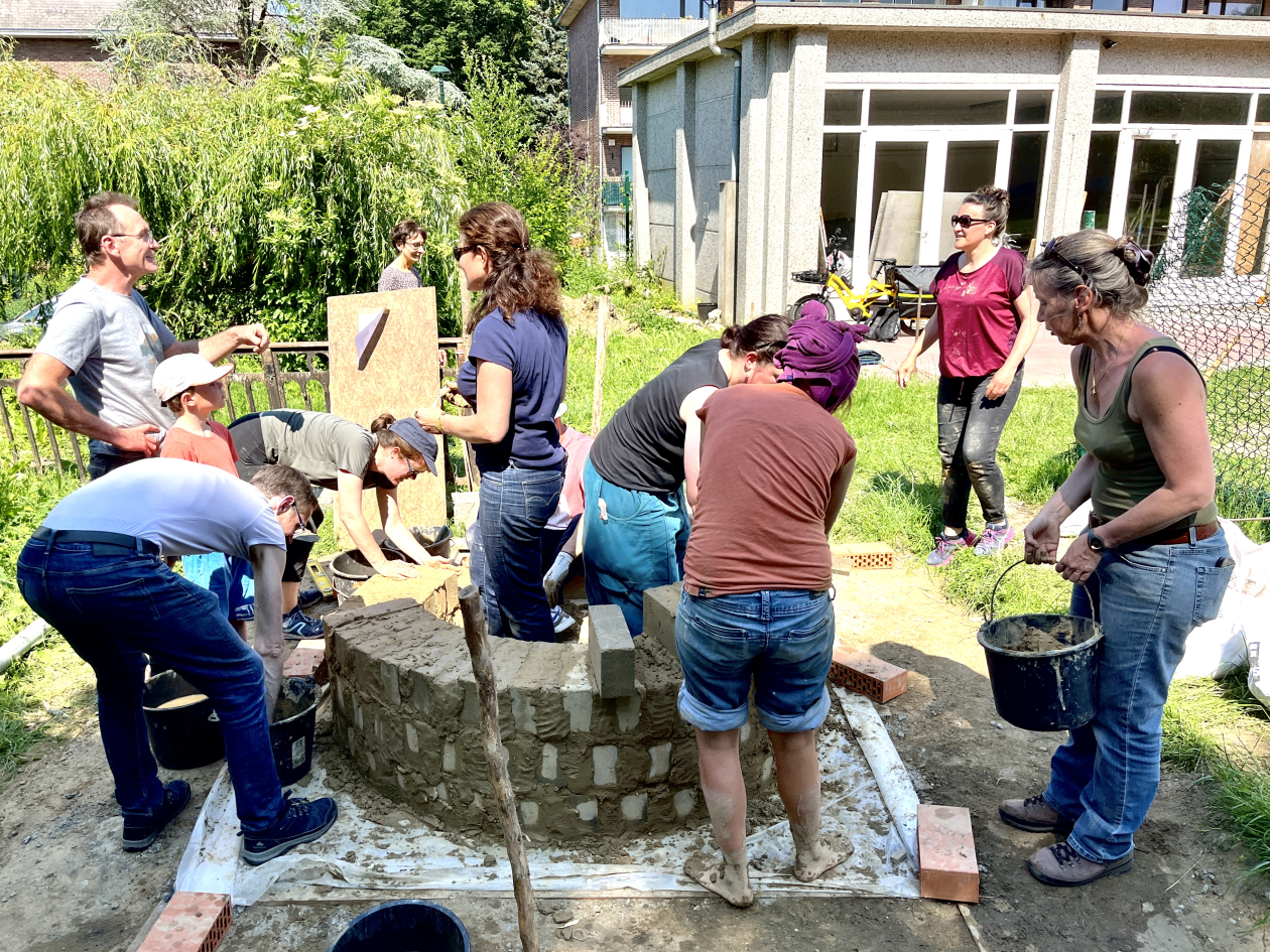 Four à lier - chantier socle