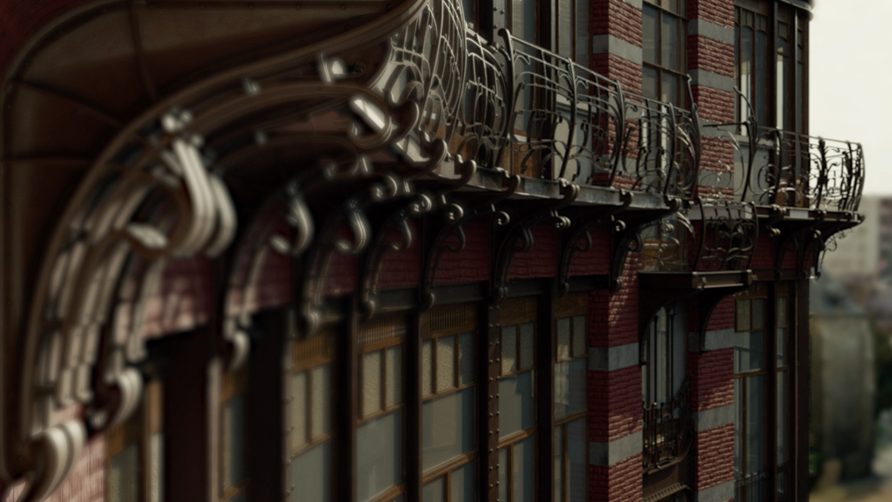 Restitution © AlICe lab (ULB) / Musée Horta