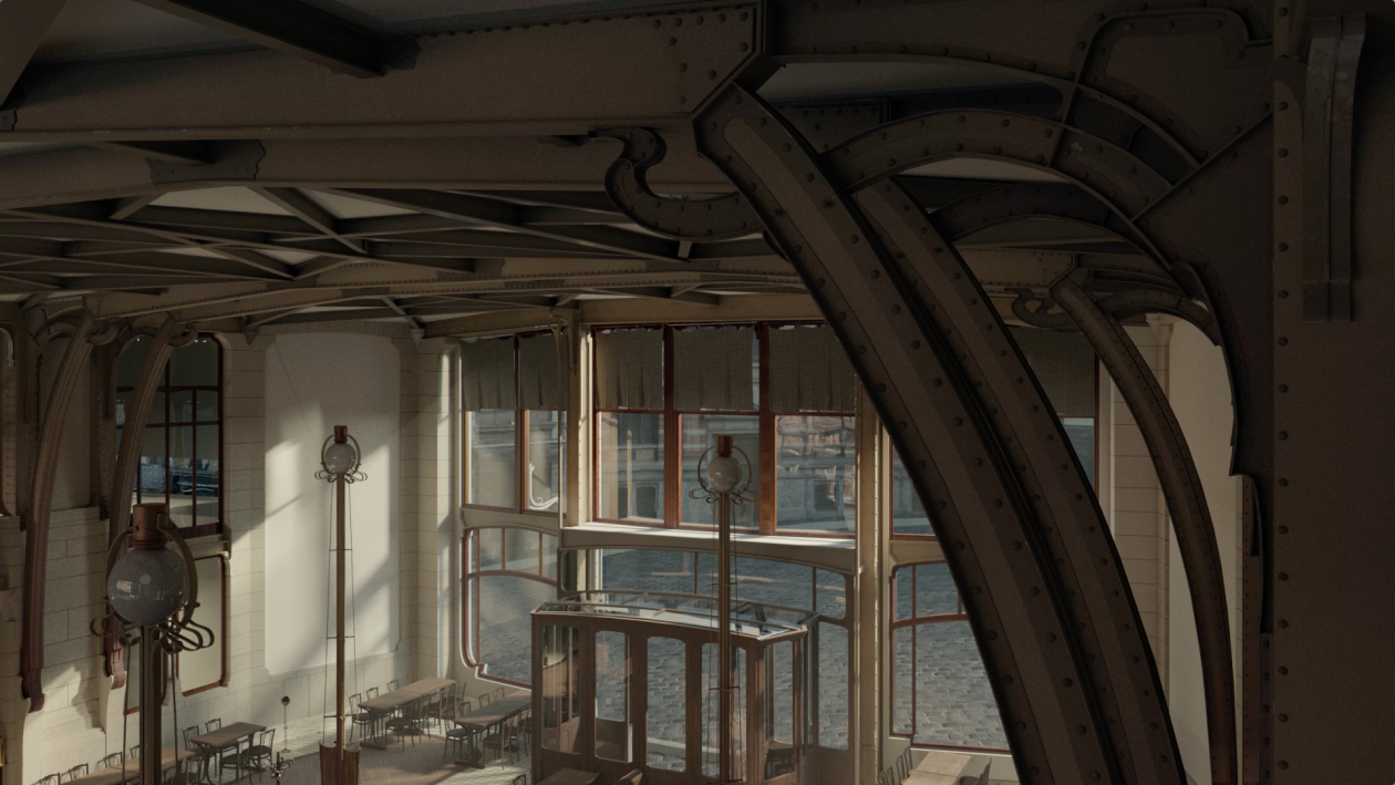 Restitution © AlICe lab (ULB) / Musée Horta