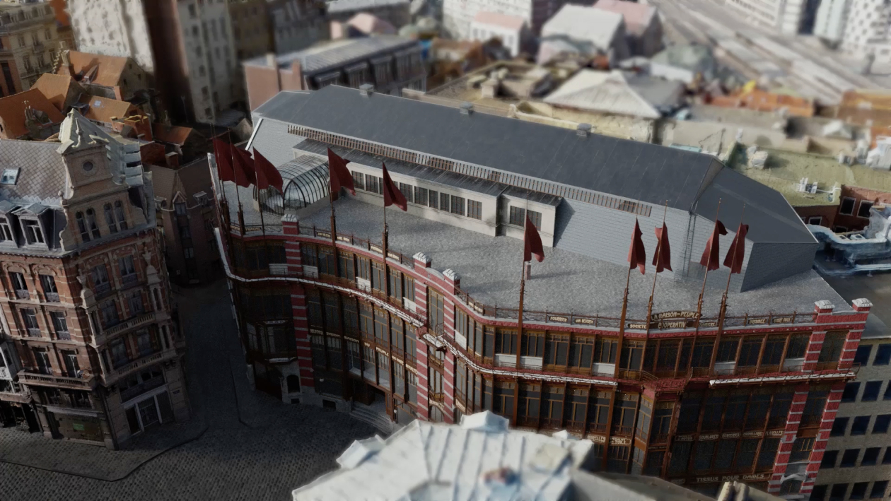 Restitution © AlICe lab (ULB) / Musée Horta