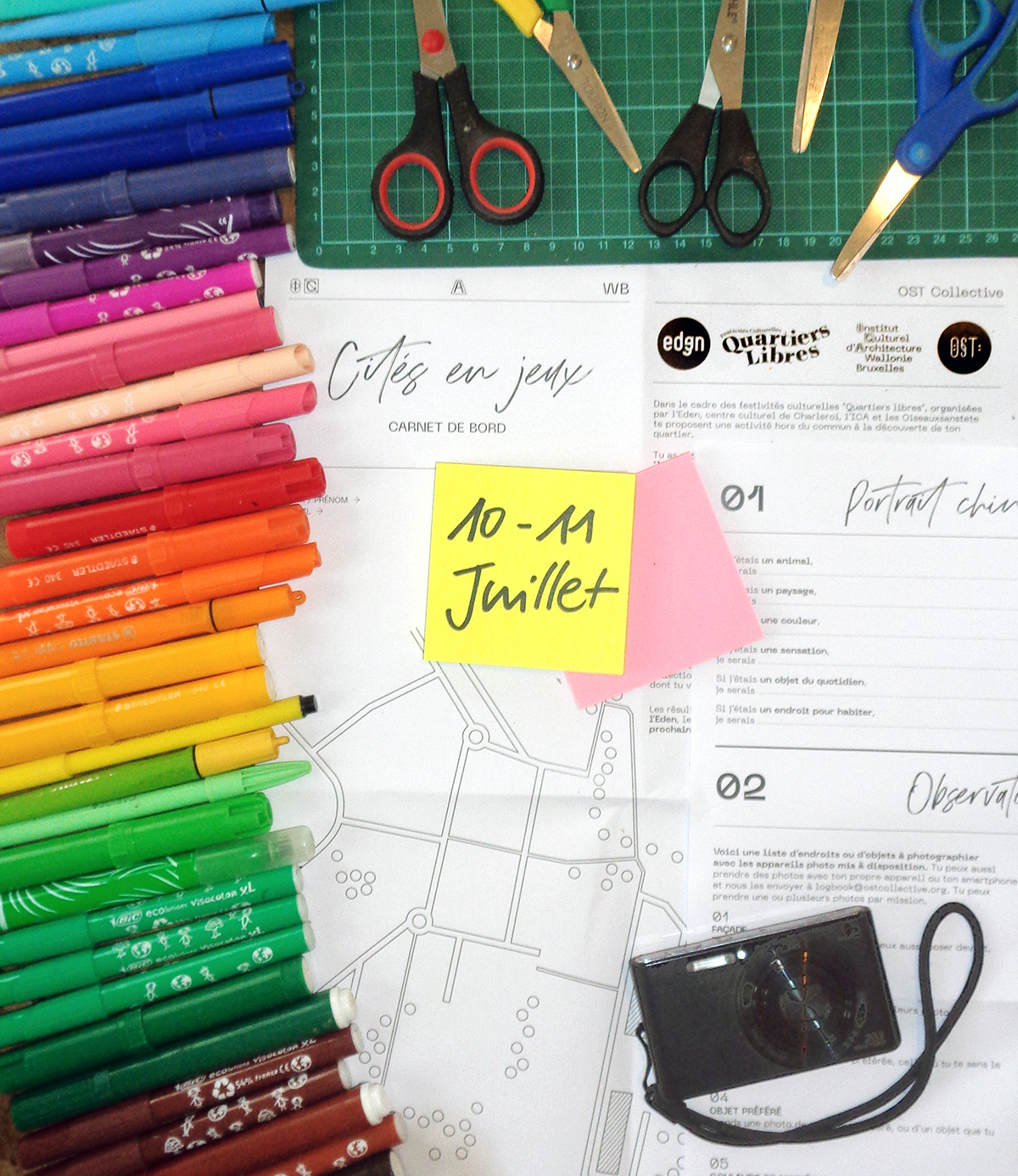 Kit - Carnet de bord "Cités en jeux"