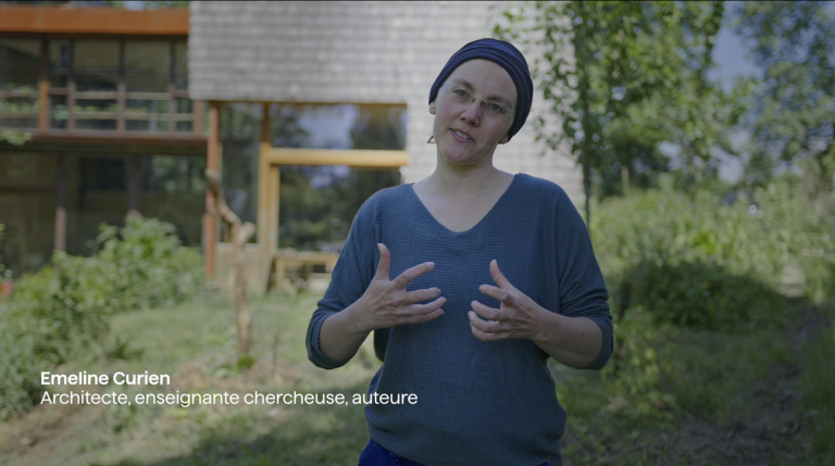 Emeline Curien © Extrait du film de Camille Van Durme 'Vers une nouvelle ruralité ?'