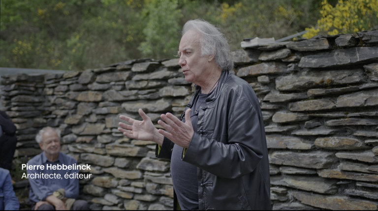 Pierre Hebbelinck © Extrait du film de Camille Van Durme 'Vers une nouvelle ruralité ?'