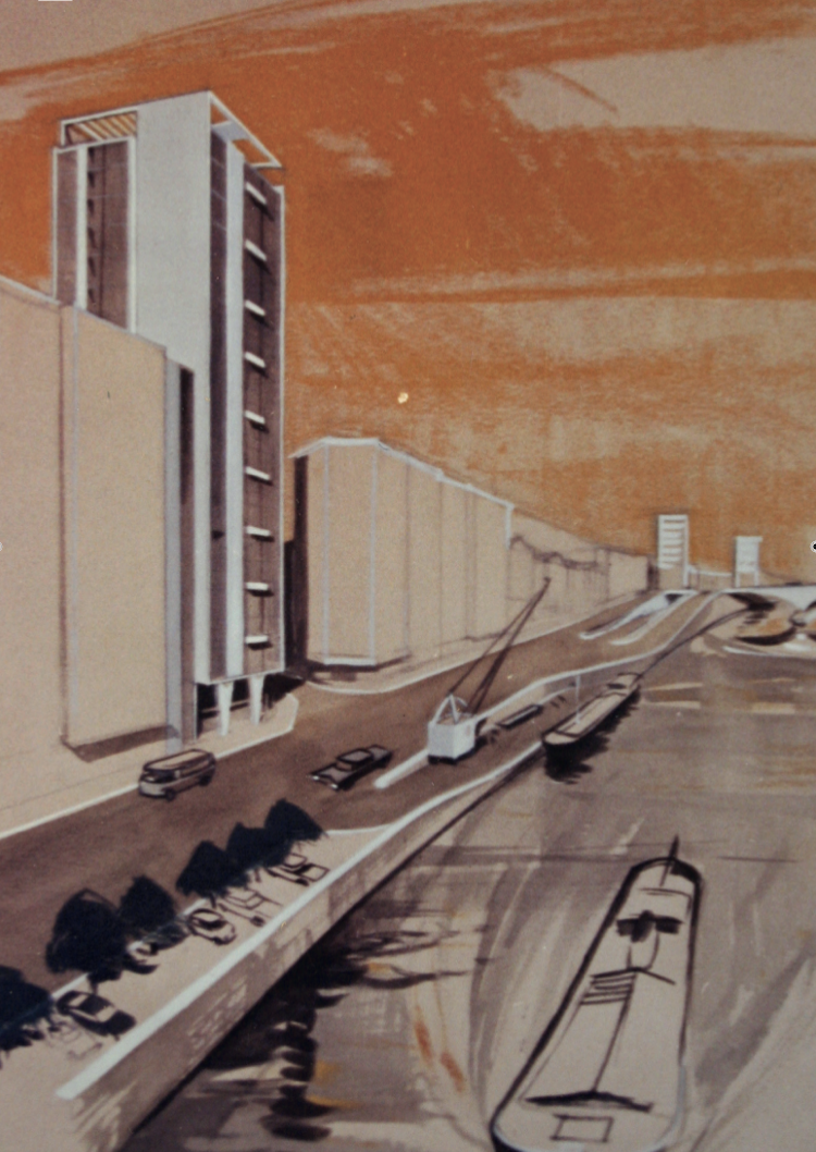 Résidence Belvédère, arch. Henri Bonhomme, 1963